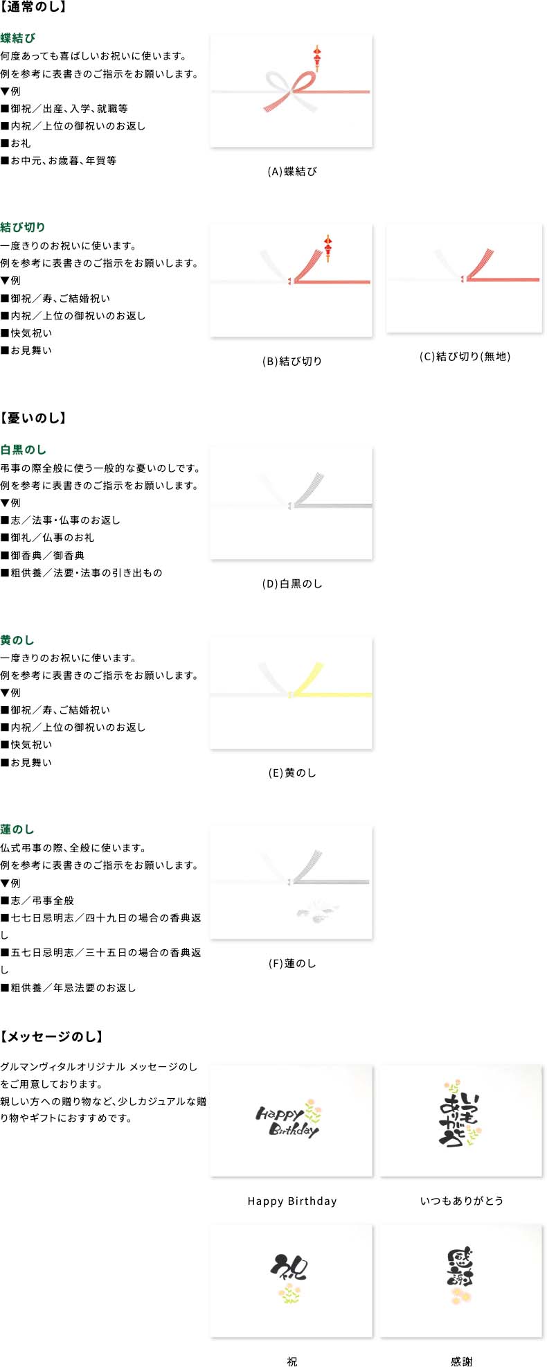 熨斗の使い方や種類