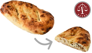 スモークチーズ塩パン(きのこ入り)